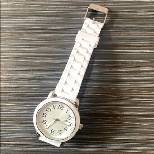 White Wrist Watch
